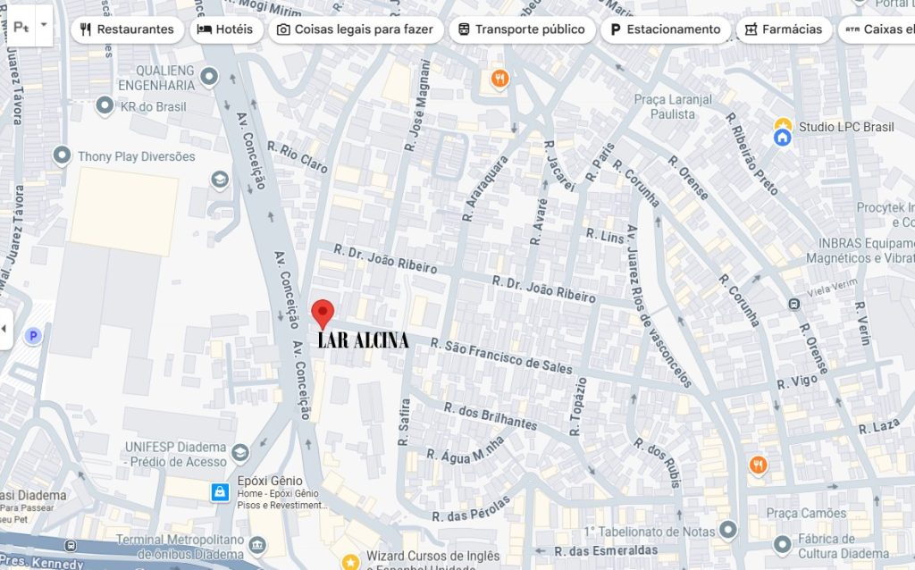 Como Chegar ao Lar Alcina Casa de Repouso para Idosos em Diadema SP